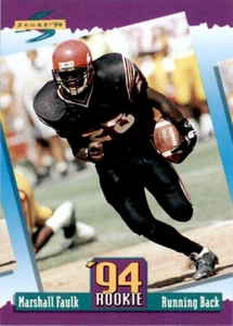 1994 Score #277 Marshall Faulk RC - Picture 1 of 2