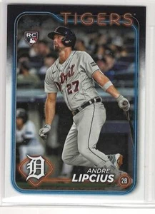 Andre Lipcius RC 2024 Topps Series 2 base #509 (QTY available) Tigers - Picture 1 of 1