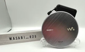 Reproductor de CD portátil SONY D-NE830 CD WALKMAN MP3 plateado probado usado Japón - Imagen 1 de 4