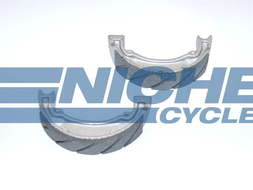 Rear Grooved Brake Shoes For Yamaha TY 350 (Trials) 85-86 - Image 1 of 1