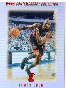 2003-04 Topps Contemporary Collection Red Basketball Card #63 Lamar Odom /225