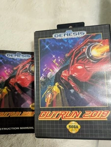 Outrun 2019 - Sega Genesis CIB Complete w/ Manual & Case - Picture 1 of 1