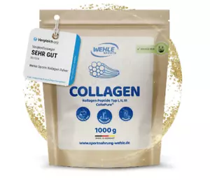 Collagen Peptides (1000g Bag) Bioactive Premium Collagen Hydrolysate Fast Ship - Bild 1 von 11