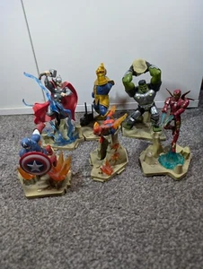 Zoteki Marvel Avengers Zag Toys Lot Of 6 Hulk, Iron Man, Captain America, Thanos - Picture 1 of 19