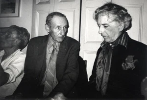WILLIAM BURROUGHS, QUENTIN CRISP (1983) Photo by Bettina Cirone - Picture 1 of 2