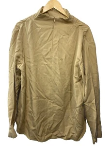 Vince Women's Cowl Neck Long Sleeve Blouse Casual Shirt Size XL V693312412 Beige - Picture 1 of 6