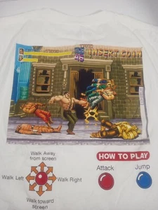 FINAL FIGHT CAPCOM 40th UT Collection Uniqlo T-shirt White US-Seller L - Picture 1 of 4