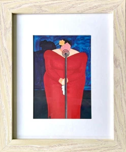 Jonathan Green BESSIE MAE Framed Art Print, 11.5 x 9.5 in. - Picture 1 of 4