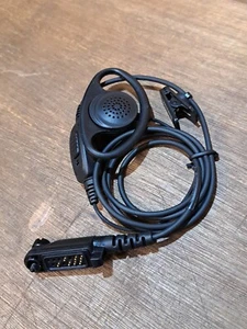 SAVOX Vigilite Headset sep-290/PD6 D Shape Earpiece and Mic - Picture 1 of 10