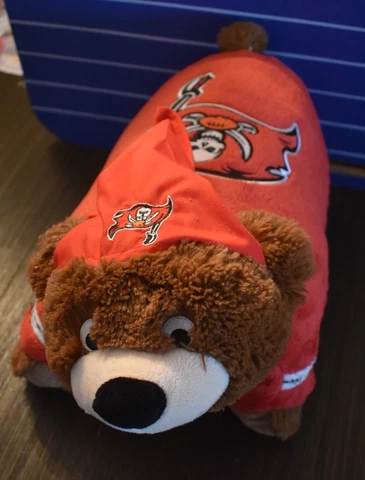 Tampa Bay Buccaneers Bear NFL Pillow Pets - Plush Pillow Pet Cover