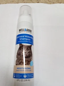 Well & Good Haferflocken wasserloses Shampoo für Katzen 8oz - Bild 1 von 2