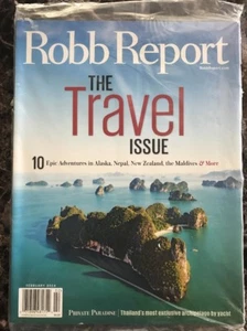 Robb Report Magazine "The Travel Issue" February 2014 - Picture 1 of 1
