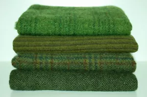 HAND DYED RUG HOOKING WOOL Mill-Dyed ~ "DEEP in the WOODS" (4-pc. collection) - Picture 1 of 11