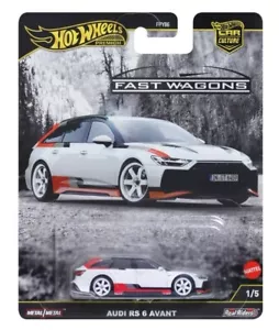 INHAND 2025 Hot Wheels Premium Car Culture Boulevard ' Audi RS 6 Avant - Foto 1 di 2