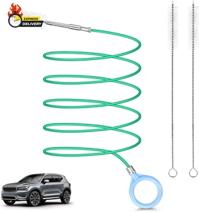 Auto Sunroof Drain Cleaning Tool,118Inch Long Pipe Cleaner for Car,Flexible Tube - Picture 1 of 12