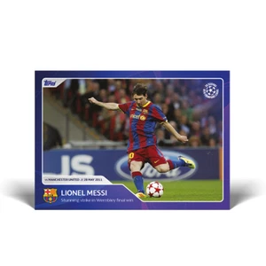 Topps Celebrates 30 Years UCL - Card 082 - Lionel Messi - FC Barcelona - Picture 1 of 2