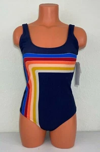 Rip Curl Womens Keep On Surfin Good One Piece Swimsuit Navy Size Small - Picture 1 of 4