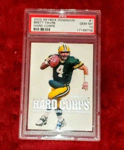 BRETT FAVRE 2000 SKYBOX DOMINION #1 OF 10HC HARD CORPS INSERT PSA 10 🔥Low Pop - Picture 1 of 2