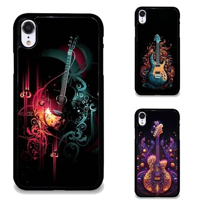 Funda TPU Guitarra Electro Música DJ Cabina Para iPhone SE4 16E 12 13 14 15 16 Pro Max Foto 1 de 4