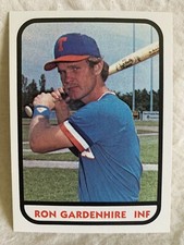 1981 Tidewater Tides Minor League TCMA #5 Ron Gadenhire M3