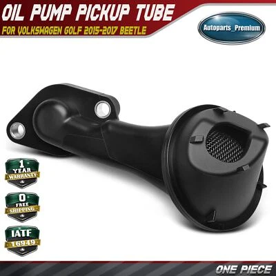 Engine Oil Pump Pickup Tube for Volkswagen Golf 2015-2017 Beetle 12-16 Audi A3 - Image 1 of 4