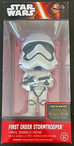 Star Wars Disney First Order Stormtrooper Vinyl Bobblehead Figure Ready to Ship - Picture 1 of 2