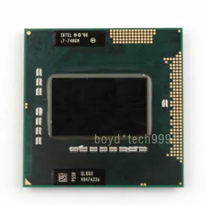 Intel Core i7 740QM CPU 1.73 GHz 6M Quad-Core SLBQG Socket G1 PGA998 Processor - Picture 1 of 1