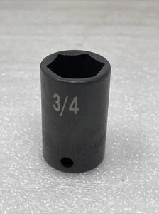 Herramientas SK 3/4"" EE. UU., 45274, 3/8"" unidad, toma de impacto SAE de 6 puntos, semi profunda, nueva - Imagen 1 de 9