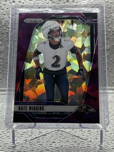 2024 Panini Prizm - Rookies Nate Wiggins #380 Purple Ice Prizm /225 (RC) - Foto 1 di 2