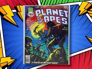 1976 Marvel Comics Curtis Planet of the Apes Magazine #25 Film Adaptation! - Picture 1 of 8