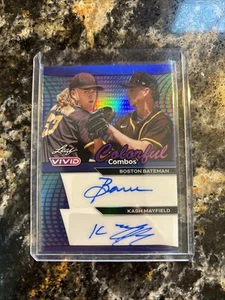 2024 Leaf Vivid - Colorful Combos Duos Boston Bateman, Kash Mayfield #CD-3... - Picture 1 of 2