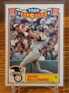 1989 All Star Game Card 13 Of 22 Mark Mcgwire - Picture 1 of 2
