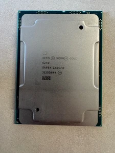 PROCESOR INTEL SRF8X 6240 ZŁOTY 2,6 GHZ 18C 24,75MB 150W SRF8X 6240 ZŁOTY - Zdjęcie 1 z 2