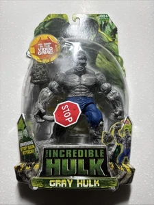 Hasbro L'Incredibile Hulk Grigio Smashing Stop Cartello Attacco 2008 - Foto 1 di 5