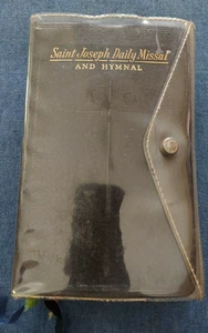 Saint Joseph Daily Missal and Hymnal, 1967, Illustrated, Soft w/Plastic Cover - Picture 1 of 9