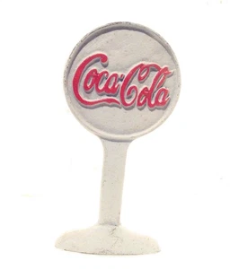 Coca-Cola Gusseisen Metall Türstopper Schild 9 1/4" hoch Coke Retro Dekor - Bild 1 von 3