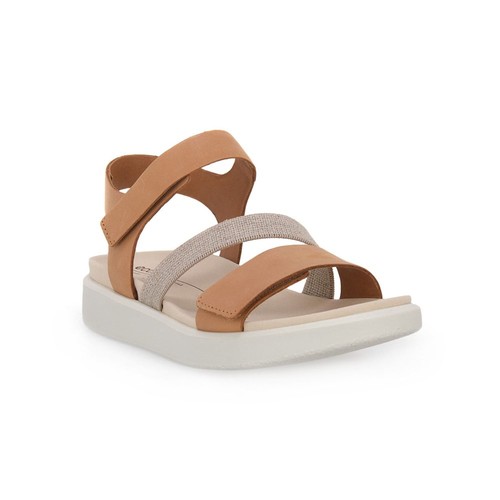 Scarpe universali Donna Ecco Flowt W Lion 27371302021 Marronee Beige
