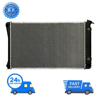 764 Aluminum AT Radiator for Oldsmobile 98 1988 1989 Delta 88 1988-1990 3.8 V6 Foto 1 de 4
