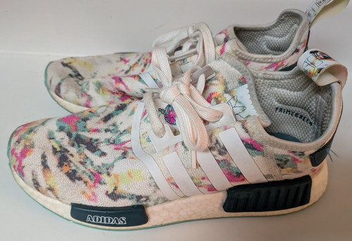 Adidas NMD R1 'Acquerello' Multicolore Art GX5372 Uomo Taglia 8 Usate