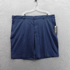 Walter Hagen Performance Golf Shorts 48 Blue Mens Moisture Wicking Stretch NWT - Picture 1 of 15