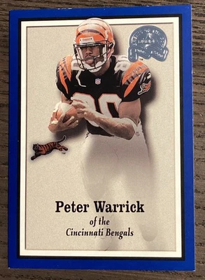 2000 Fleer Greats of the Game /1500 Peter Warrick #101 Rookie RC - Image 1 of 2