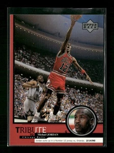 Maglia Upper Deck 1999 Omaggio a Michael Jordan #16 Michael Jordan numero 12 - Foto 1 di 2
