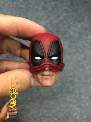 1/6 Hot Toys MMS782 Deadpool & Wolverine Battling Ver. Head Open Mask for Figure - Image 1 of 4