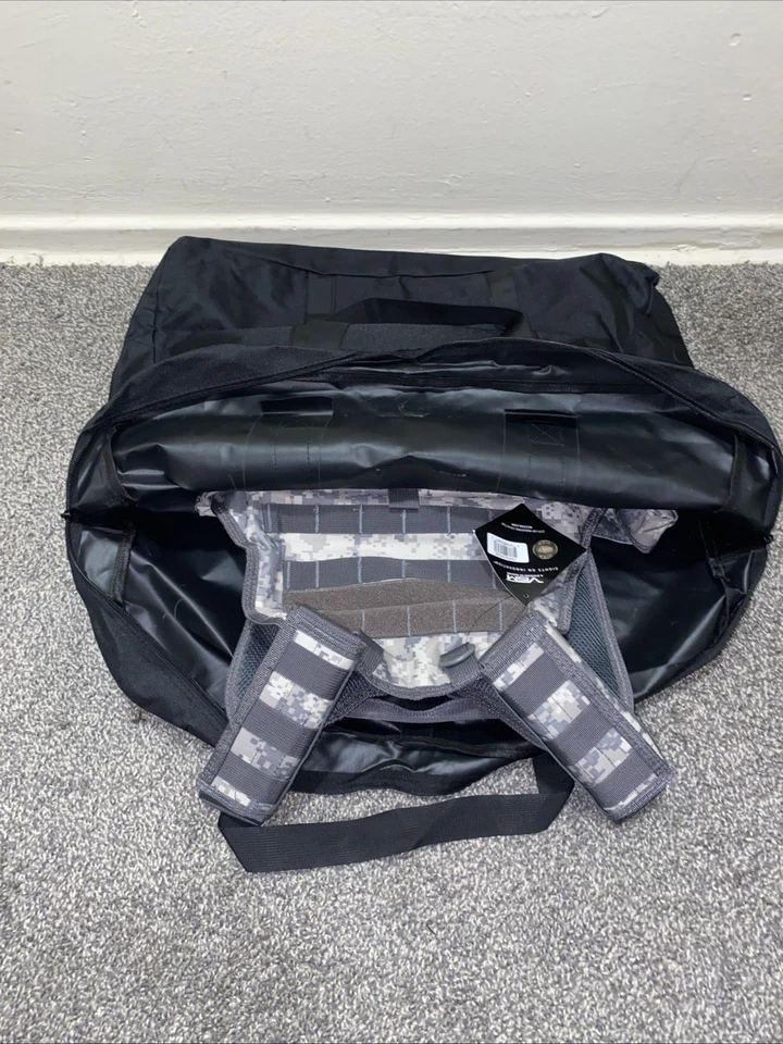 Tactical Scorpion Gear Body Armor Carrier and Plates Storage Tote Bag Black