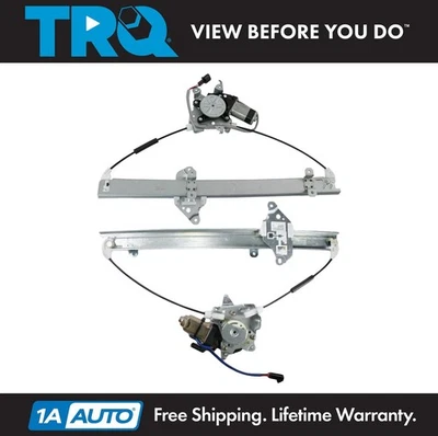 TRQ Front Window Regulator Kit Fits 2000-2005 Nissan Sentra Foto 1 de 4