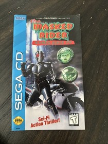 Sega CD Manual Only The Masked Rider Kamen Rider Zo W/Reg Card