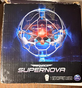 AIRHOGS Supernova Flying Gravity Orb (BLACK) Rechargeable-Great For Kids!!!! - Picture 1 of 9