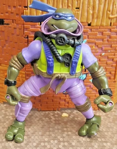 2004 TMNT TEENAGE MUTANT NINJA TURTLES DEEP DIVIN’ DONATELLO action FIGURE toy - Picture 1 of 4