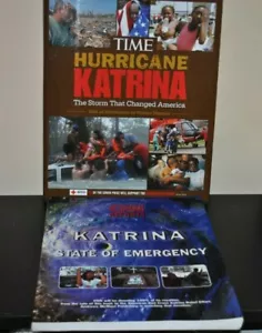 Set/2 Katrina State of Emergency by CNN News PB; Time Books Hurricane KATRINA HC - Imagen 1 de 3