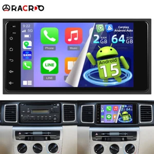 Android 13 Carplay 7" Autoradio 2+64GB Für Toyota RAV4 Hilux Camry GPS NAVI WIFI - Bild 1 von 24